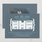 Machine à Sous Save the Date - Mariage (Devant / Derrière)