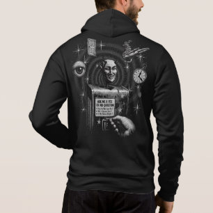 Machine de Fortune Diabolique Vintage Sweat à Capu