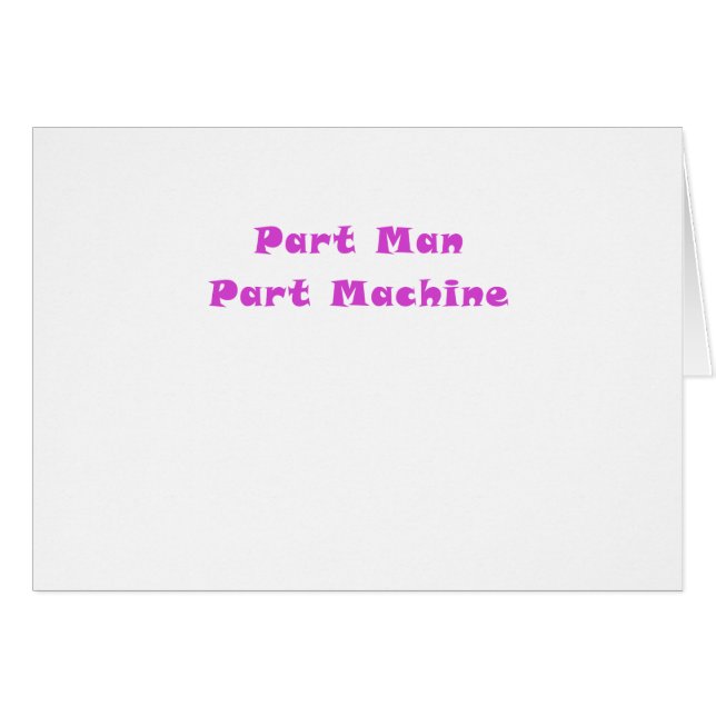 Machine de pièce d'homme de partie (Devant horizontal)