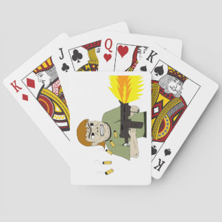 machine gunner pokerkaarten