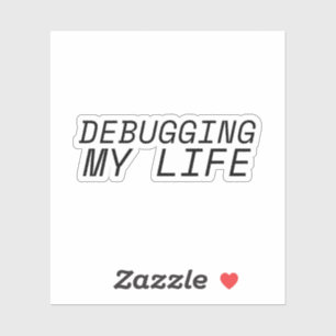 Machine Identiteit Terminal Minimalist Sticker