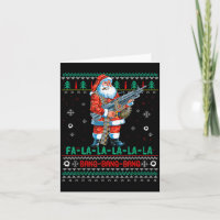 Machine Kerstman Pistool Liefhebber Lelijk Kerst Z
