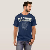 Machine Learning Data Mining Algoritmes Data T-shirt (Voorkant volledig)