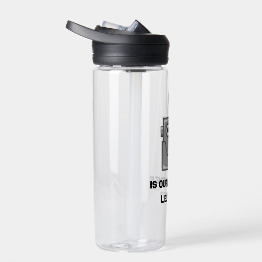 Machine Learning Technology Humor Waterfles (Rechts)