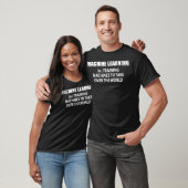 Machine Learning Training Data Science Network TE T-shirt (Unisex)