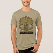 machine olive Tri-Blend shirt (Voorkant)