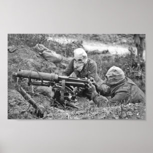 Machine-Pistool Nest Poster