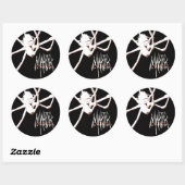 Machine Ronde Sticker (Vel)