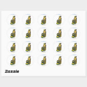 Machine Serie: Gopher Bash Sticker (Vel)