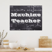 Machine Teacher Poster (Keuken)
