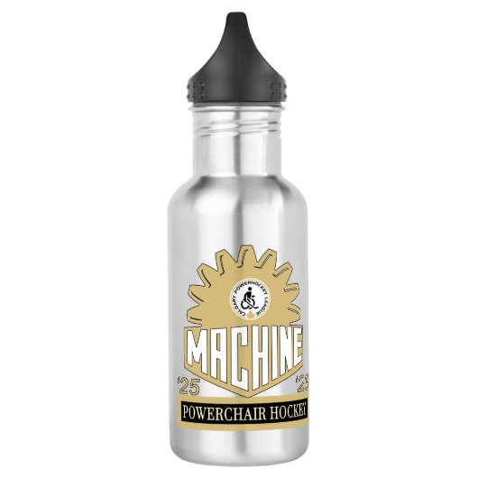 Machine water bottle waterfles  (Links)