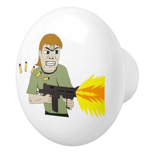 machinegunner keramische knop (Rechts)