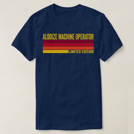 Machineoperator lodiseren t-shirt (Design voorkant)