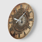 Machines à horloge industrielle Steampunk Carte Vi (Angle)