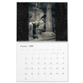 Machines à vapeur de calendrier mural vieilles (Jan 2027)