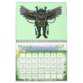 Machines cool amusantes 2016 calendrier design (Mar 2027)