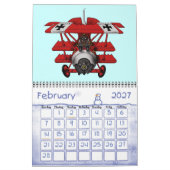Machines cool amusantes 2016 calendrier design (Feb 2027)