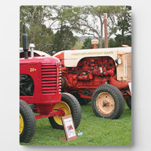 Machines en toestellen voor de boerderij van oude fotoplaat