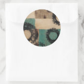 Machines II Ronde Sticker (Tas)