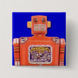 Machines Man Speelgoed Robot Square Button
