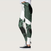 Machines Mechanisch Robotisch  Groen Leggings (Links)