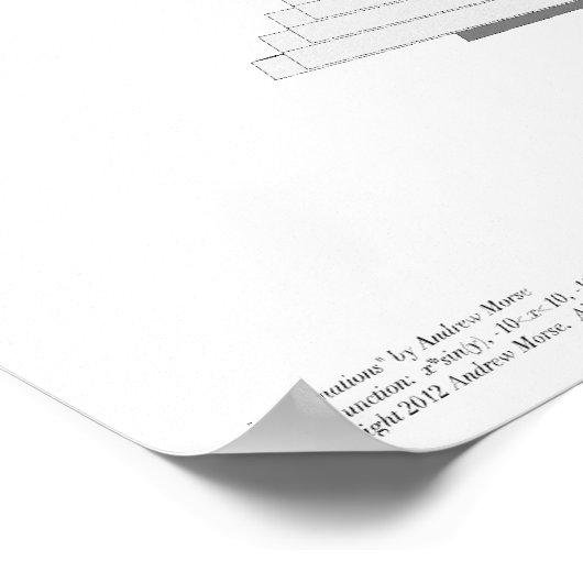 Machines - Programmatische expressie Poster (Hoek)