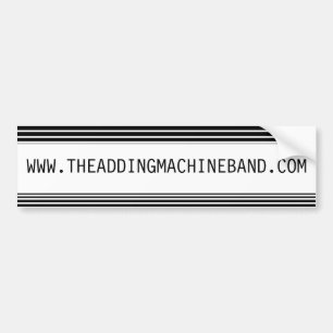 Machines toevoegen - Bumpersticker