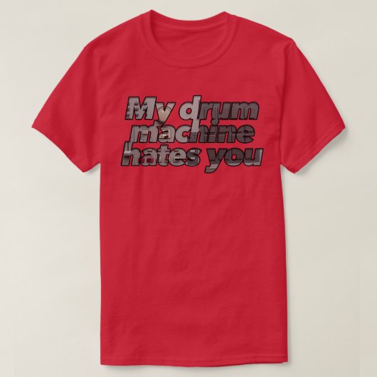Machines van Hate T-shirt (Design voorkant)
