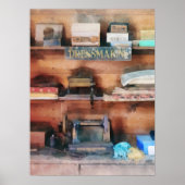 Machines voor het vervaardigen en naaien poster (Voorkant)