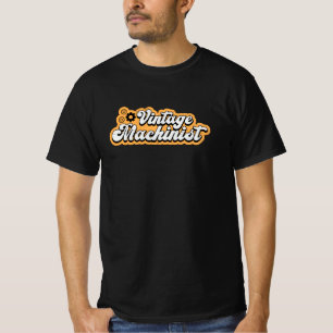 Machines voor mechanische cnc-machinist Retro Cade T-shirt