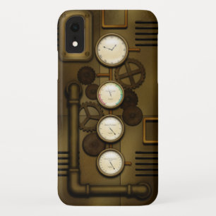 Machinetijdperk Steampunk Clockwork  Tech iPhone XR Hoesje
