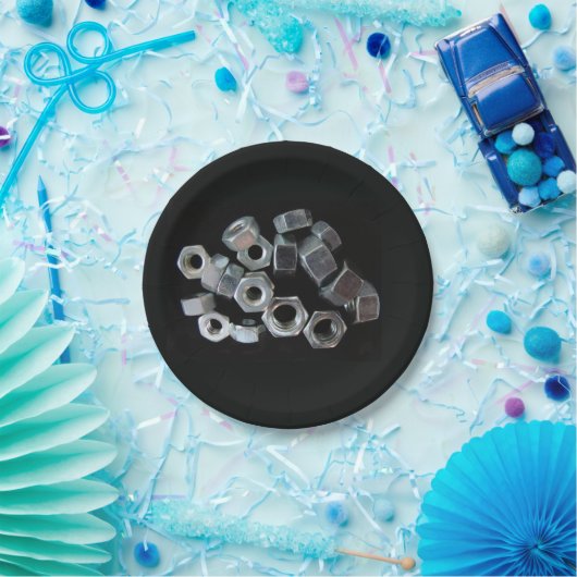 Machinetschroefdraad voor noteren en Collecties Bo Papieren Bordje (Feest)