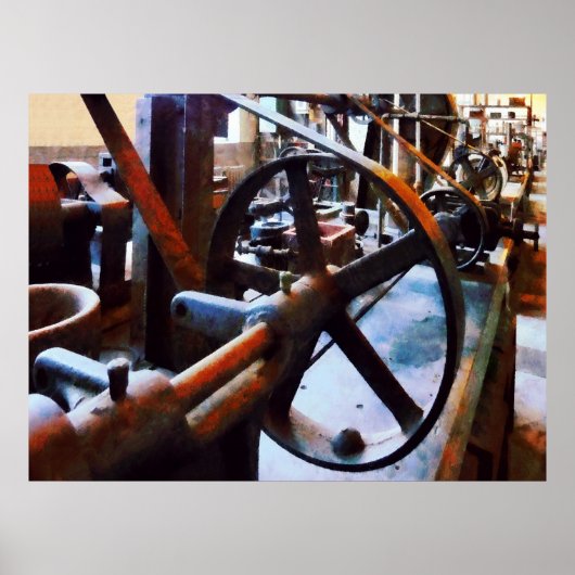 Machinewinkels Poster (Voorkant)