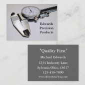 Machinewinkels Visitekaartje (Voorkant / Achterkant)