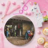 Machinist - Achtertuinmachines 1942 Papieren Bordje (Feest)