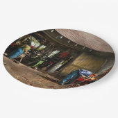 Machinist - Achtertuinmachines 1942 Papieren Bordje (Gekanteld)