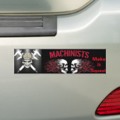 Machinist Bumpersticker (Op auto)