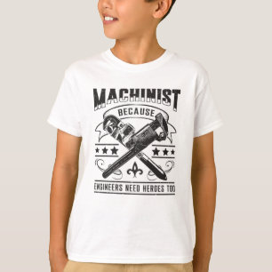 Machinist CNC Machinist Machine Job Grappig Gift T-shirt