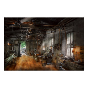 Machinist - De Millwright Perfect Poster
