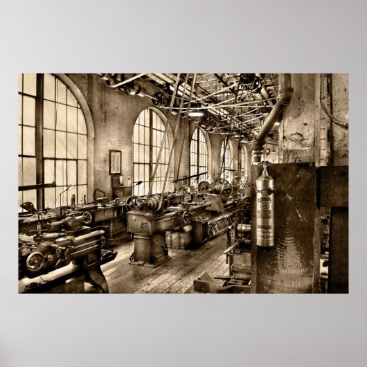 Machinist - Eerste veiligheid Poster (Voorkant)