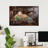 Machinist - Het begint allemaal met een journalist Poster (Thuiskantoor)