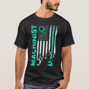 Machinist Machinebediener Verspaning 63 T-shirt