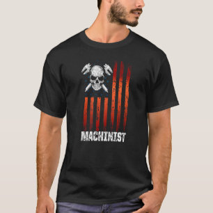 Machinist Mentoren Machinebediener Verspaning 2 T-shirt
