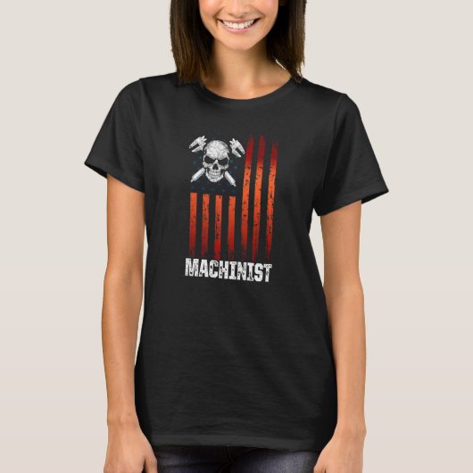 Machinist Mentors Machine Operator Machining  2 T-shirt (Voorkant)