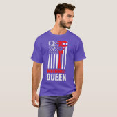 Machinist Queen Machine Operator Machinist T-shirt (Voorkant volledig)