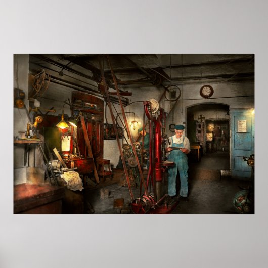 Machinist - Regering goedgekeurd in 1919 Poster (Voorkant)