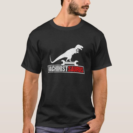 Machinist Saurusrex-machine T-shirt (Voorkant)