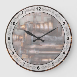 Machinist - Steampunk - 5 Versnellingen Semi Autom Grote Klok