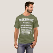 Machinist T-shirt (Voorkant volledig)