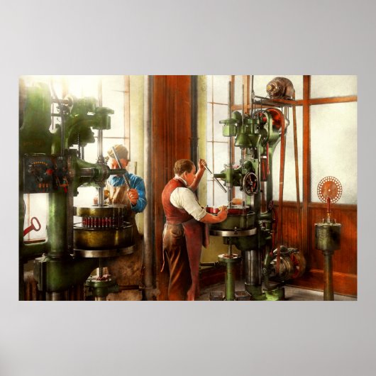 Machinist - Wanneer precisie belangrijk is 1919 Poster (Voorkant)